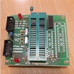 برد پروگرامر AVR با کابل رابط USB