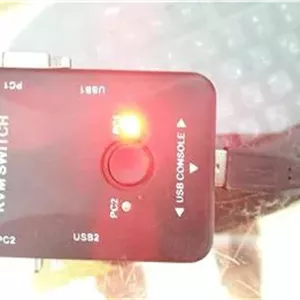 سوییچ KVM دو پورت VGA و USB تست نشده