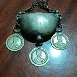 کشکول یادبودی نقره