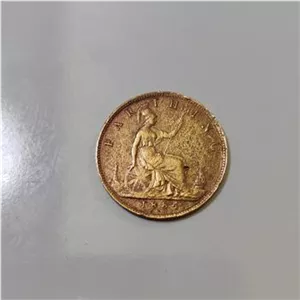 سکه قدیمی خارجی فوق نایاب ویکتوریا 1884 بی همتا