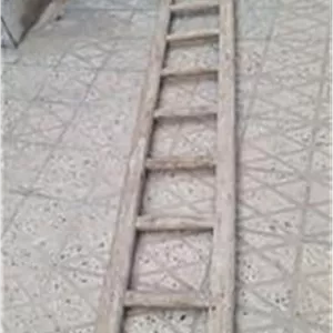 نردبان 4متری چوبی قدیمی