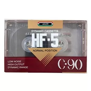 نوار کاست خام 90min کمیاب ALEN HF-5 ساخت کره