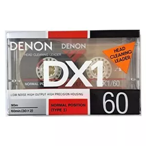 نوار کاست خام 60min دنون سری معروف DX1
