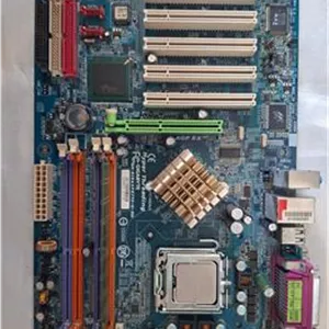 مادربرد صنعتی گیگابایت سوکت 775 با ram و cpu