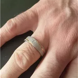 حلقه ازدواج مردانه استیل