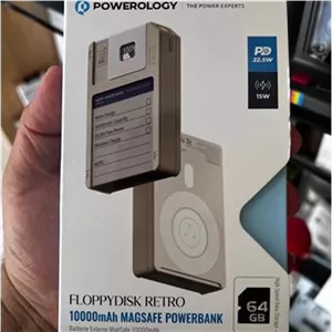 پاوربانک مک سیف و هارد ssd 64gb پاویرولوژی