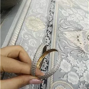 دو عدد النگو نقره بسیار زیبا