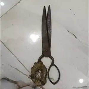 قیچی فولادی قدیمی