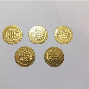 5 عدد سکه پولکی طرح قدیمی