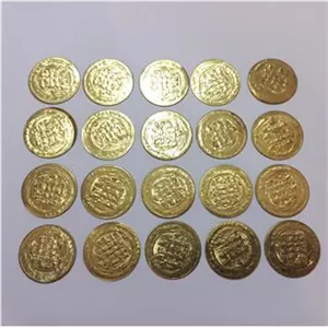20 عدد سکه پولکی طرح قدیمی