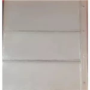 10 ورق خام (طلق) سه تایی آلبوم اسکناس