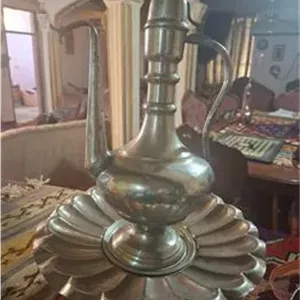 تخفیف آفتابه لگن برنجی پهلوی به مدت یک هفته