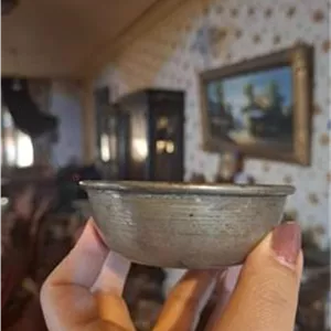 کاسه مسی پرشالی قدیمی