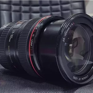 Canon EF 24-105mm f4L IS USM در حد و کم کار