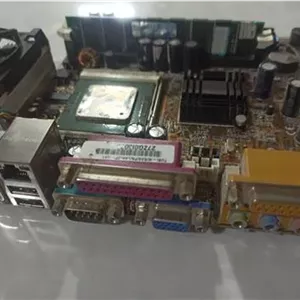 باندل مادربرد قدیمی و کمیاب ASUS TUSI-M(کد 12 )