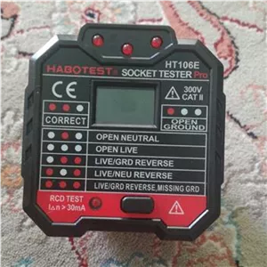 تستر سوکت پریز برق HABOTEST PRO HT106E