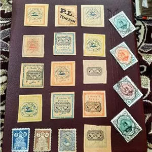 تمبر استثنایی قاجاری ویژه کلکسیونرها کمیاب