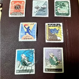 تمبر زیبای یادگاری 1342 کمیاب اصل استثنایی