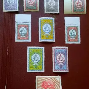 تمبر نفیس دولتی بسیار کمیاب زیبا اصل بکر 145