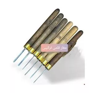 ست شش عددی مغار قلمی ترکیبی (مخصوص ظریف کاری)