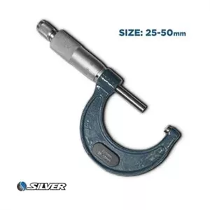 میکرومتر خارج سنج سیلور سایز 50-25 میلیمتر