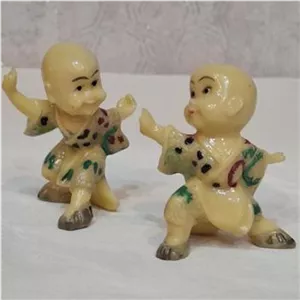 مجسمه انتیک کاراته مجسمه قدیمی ژاپنی