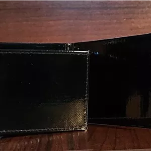 کیف پول چرم و ورنی 3 عدد