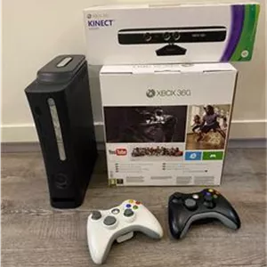 Xbox 360 elite با kinect و بازی