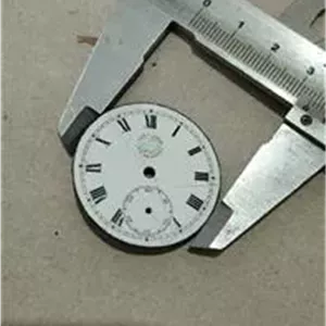 صفحه مینا ساعت جیبی قدیمی 