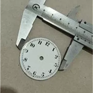صفحه مینا ساعت جیبی قدیمی 
