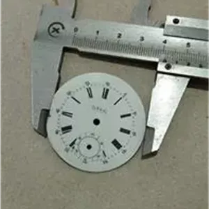 صفحه مینا ساعت جیبی قدیمی 
