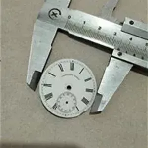 صفحه مینا ساعت جیبی قدیمی 