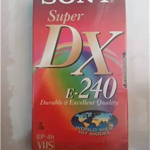 فیلم ویدیو Vhs خام سونی