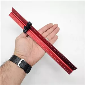 خط کش سه وجهی وود پیکرز آمریکا (300 میلیمتر)