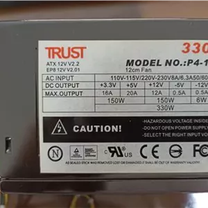 پاور کامپیوتر TRUST مدل 330 وات خروجی 6 پین گرافیک
