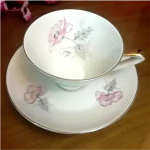 فنجان نعلبکی قهوه خوری آنتیک کلکسیونی آلمانی