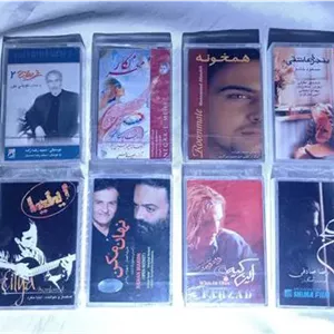 8عدد نوار کاست آکبند ( باز نشده)