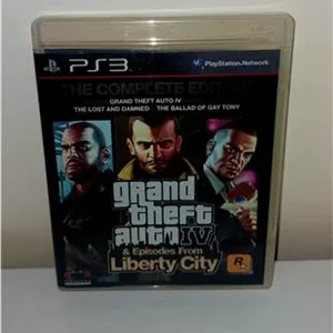 بازی GTA IV Complete edition کنسول PS3