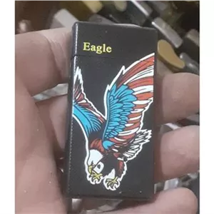 فندک عقاب نشان فلزی ضخیم 2حالت بزرگ عمرفندک
