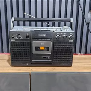 رادیو ضبط حرفه ای سونی ژاپن کلکسیونی