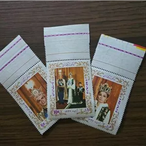 سری تمبر تاجگذاری 1347 سوپر