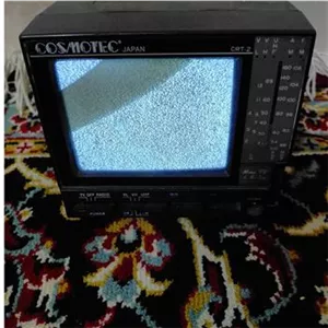 رادیو تلویزیون قدیمی ژاپنی
