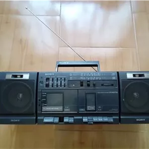 رادیو ضبط دو کاست سونی_sony((توضیحات خوانده شود))