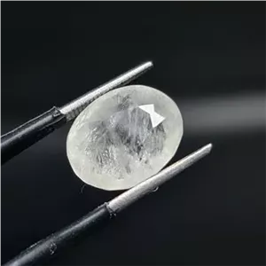 نگین سنگ توپاز سفید معدنی کد 29832