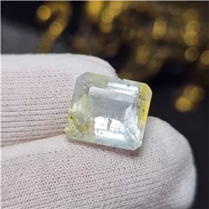 نگین سنگ طبیعی آکوامارین معدنی کد  36508