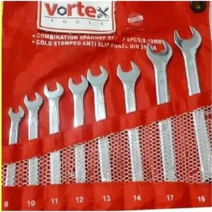 ست آچار یکسر رینگی ورتکس VORTEX مجموعه 8عددی