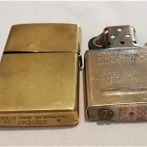 فندک بنزینی طلایی زیپو آمریکا ZIPPO