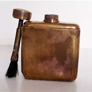 روغن دان قدیمی برنجی