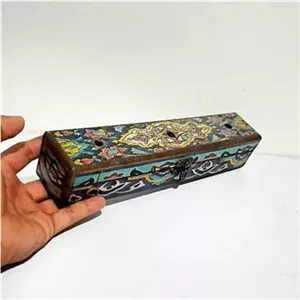 جعبه چوبی با طرح زیبا