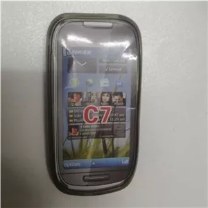 گارد پلاستیکی دودی نوکیا c7